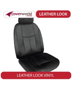 leather look ldv g10 seat covers - no badge and executive - 9 seat people mover