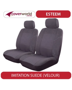 Seat Covers - iMax Van - Charcoal Velour - Front