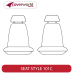 Front Seat Covers Row - Made to Order - Kakadu Canvas