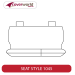 Rear Row Seat Covers - Made to Order - Jacquard