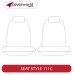 Front Seat Covers Row - Made to Order - Neoprene
