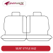 Middle / 2nd Row Seat Covers - Made to Order - Neoprene