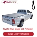 Holden Rodeo Soft Tonneau Cover - Colorado RA - RC Series - Bunji Cover