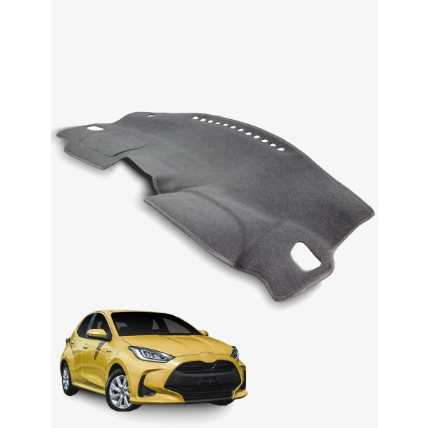 Toyota Yaris XPA10 | XPH10 All 5 Door Hatchback Models without Heads Up Display Dash Mat in Charcoal
