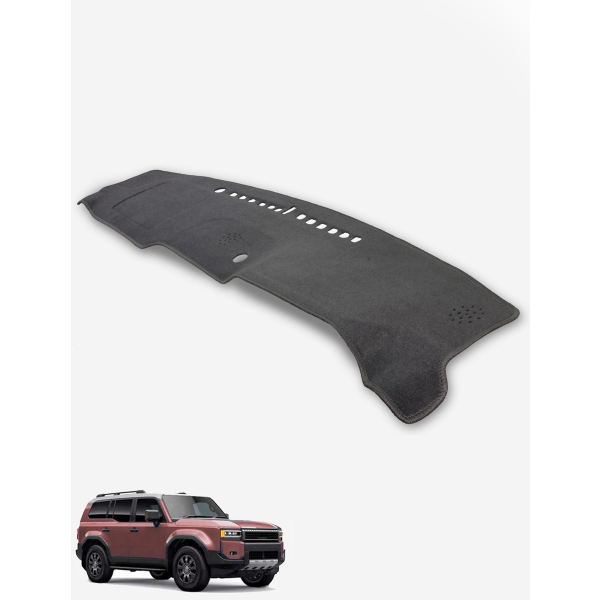 Toyota Prado 250 Series GDJ251R - GX, GXL & VX - Without heads up display Dash Mat in Black