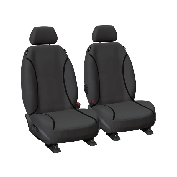 thumbnail image 2 of SCBABA Waterproof Canvas Seat Covers For Ford Ranger 2009-2022 – Front & Rear – Black/Grey 2 of 5