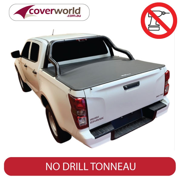 dmax 2020 2021 no drill tonneau cover