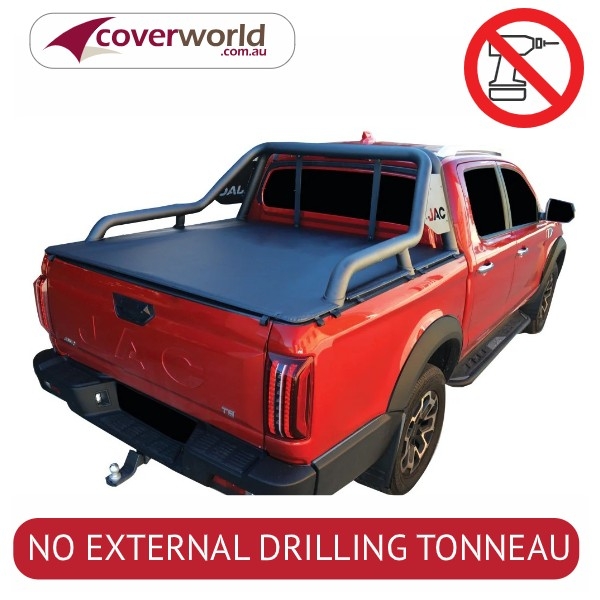 JAC T9 2025 to Current All Badges with Sports Bar Tonneau Cover