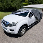 Premium outdoor car cover for utes/4wd/trucks. Suits single cab / extra cab / dual cab with ute tray Toyota Landcruiser 70 / Ford Ranger Raptor / Isuzu Dmax / Mercedes X Class Ute