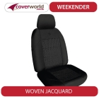 seat covers ranger xl - xlt dual cab - pj pk series waterproof jacquard