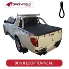 mitsubishi triton dual cab -  soft tonneau cover - bunji - new installation