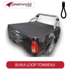 toyota hilux extra cab -  soft tonneau cover - bunji - new installation
