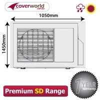 Aircon Unit Cover 105cm x 145cm High
