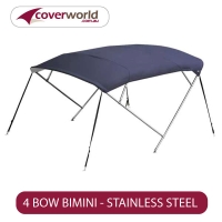 4 Bow Bimini - Stainless Steel
