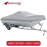 Half Cabin - Cabin Cruiser Boat Cover