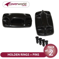 Holden Rope Rings + Pins (Front Hook) - Pack of 2