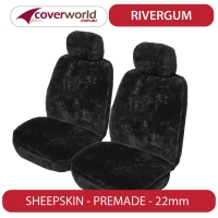 Mazda BT50 Sheepskin Seat Covers Premade Front Seats