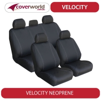 Mazda BT50 Seat Covers - Velocity Neoprene - GT and XTR - March 2020 to Current