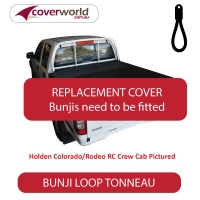 Nissan Navara D22 DX - 4WD Dual Cab Tonneau Cover Cover - Replacement Bunji