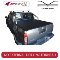 Nissan Navara D40 ST Dual Cab - Clip on Tonneau Cover