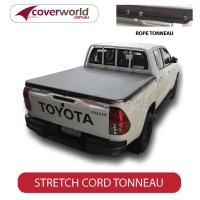 Toyota Hilux Dual Cab Tonneau Cover - Stretch Cord