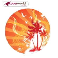 Printed Spare Tyre - Wheel Cover - Fantasy Paradise