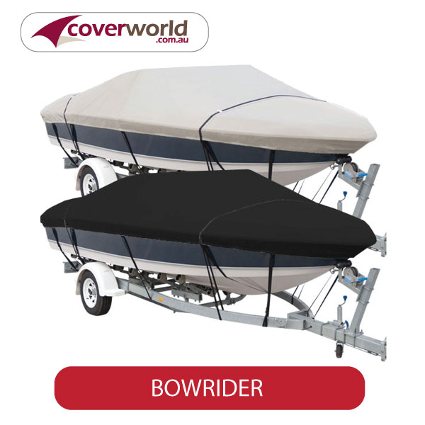 Bowrider Boat Cover Trailering + Storage, Best Quality Marine Fabric 7 Year Warranty Designed