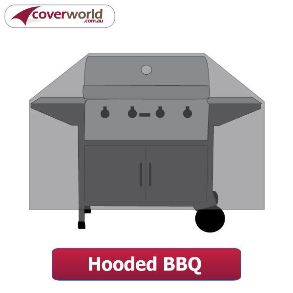 Ravenna Black Built-In BBQ Top Cover Small 